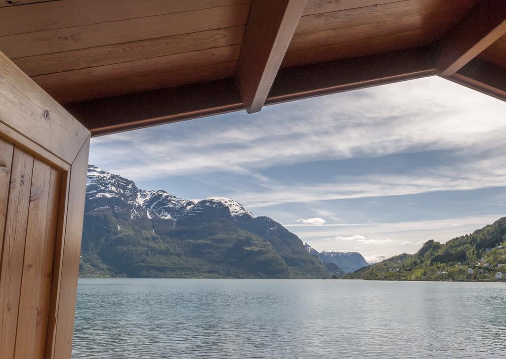 Dalsoren Camping Og Hytter Luster Bagian luar foto