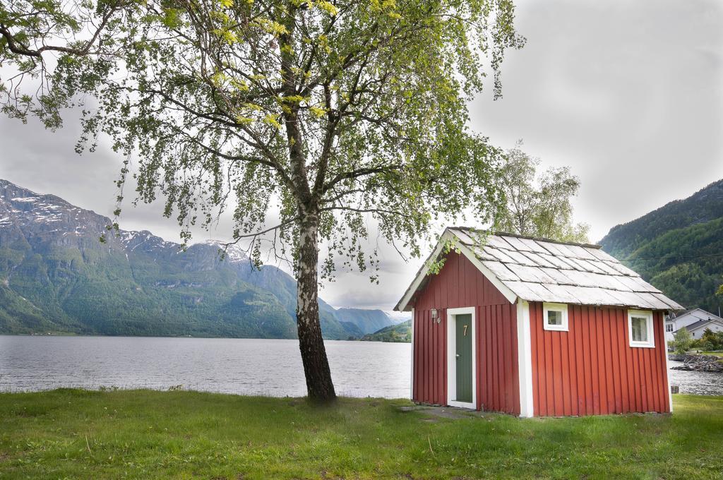 Dalsoren Camping Og Hytter Luster Bagian luar foto