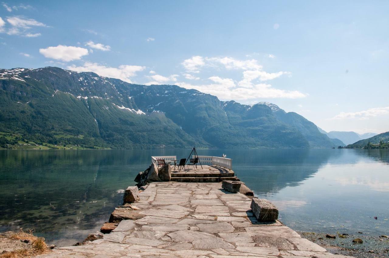 Dalsoren Camping Og Hytter Luster Bagian luar foto